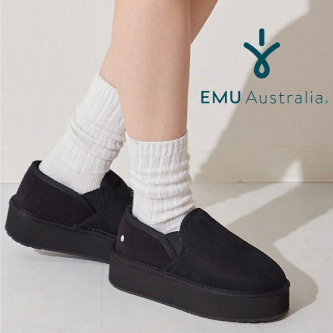 新品　EMU Australia Stinger Reef Flatform 黒
