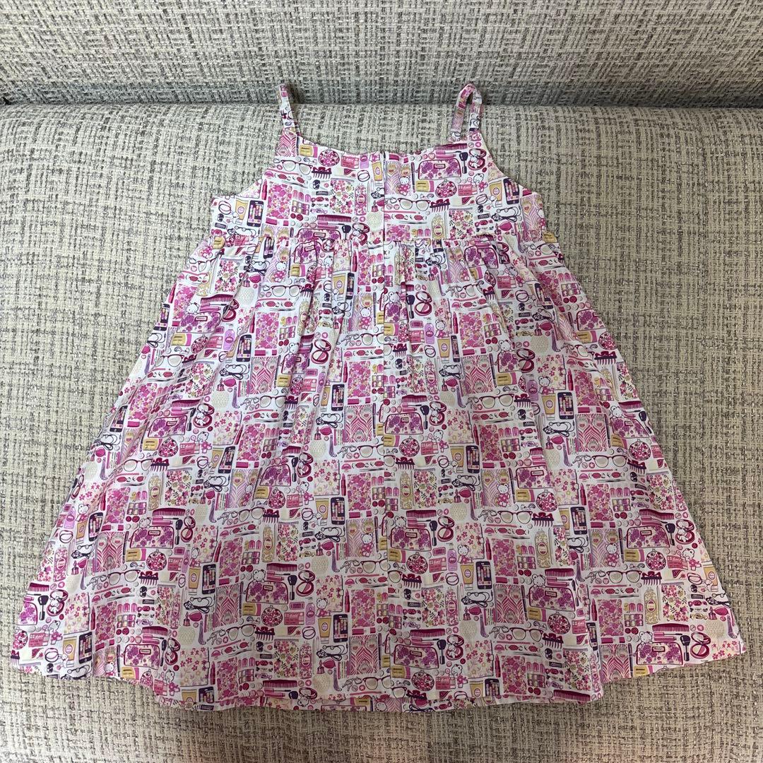 L*y様 familiar ファミリア リバティ ワンピース ピンク