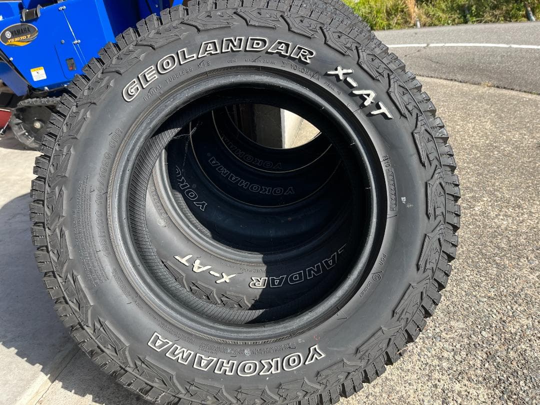 ジムニー　ヨコハマ ジオランダー X-AT 195R16C 5本