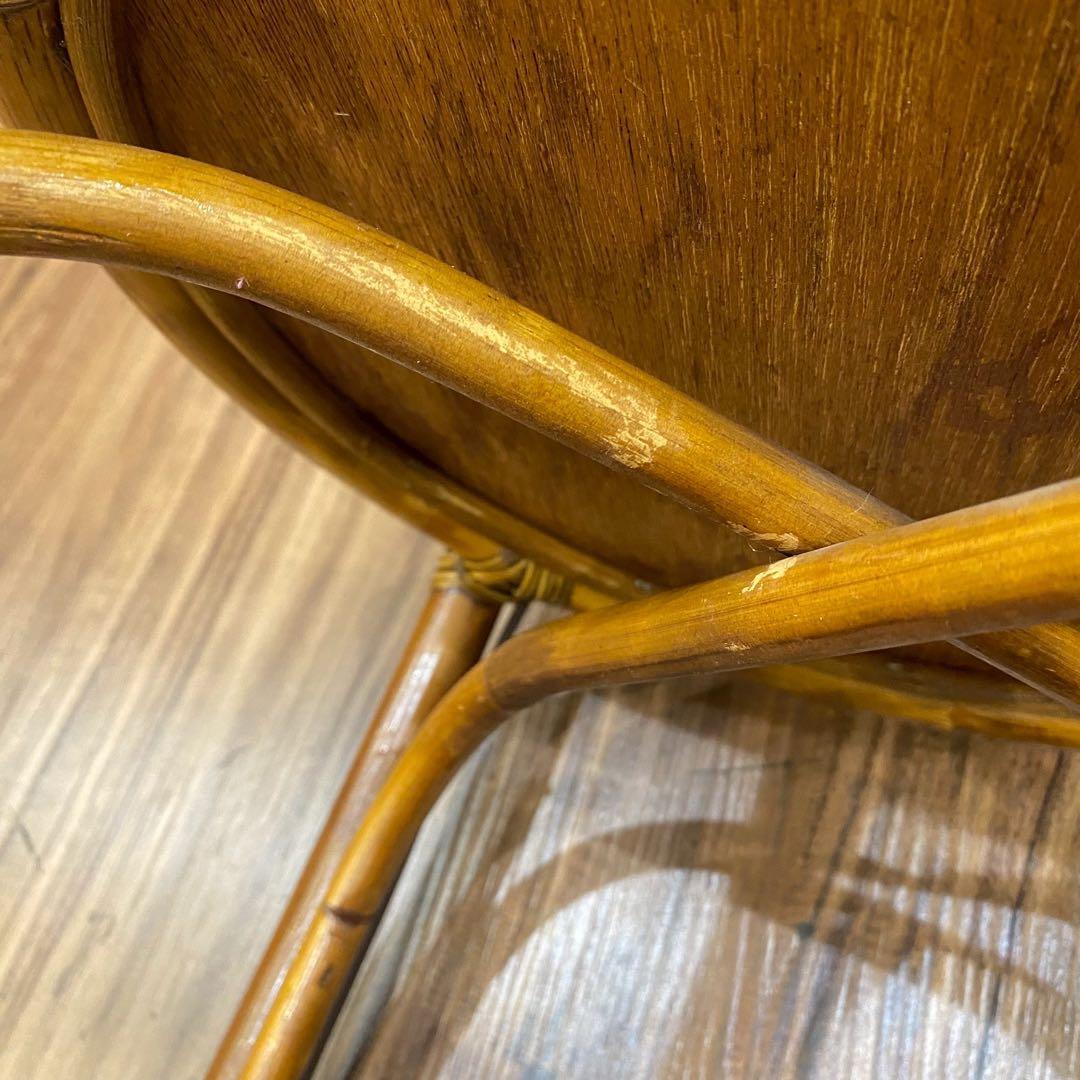 籐 ラタン 間接照明 スタンドライト インテリア 昭和レトロ 古民家