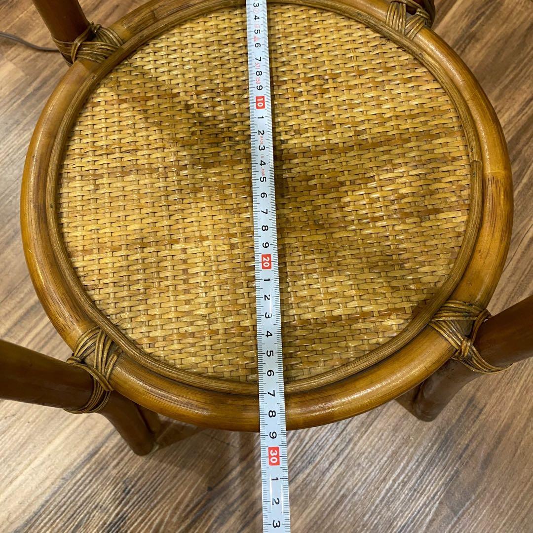 籐 ラタン 間接照明 スタンドライト インテリア 昭和レトロ 古民家