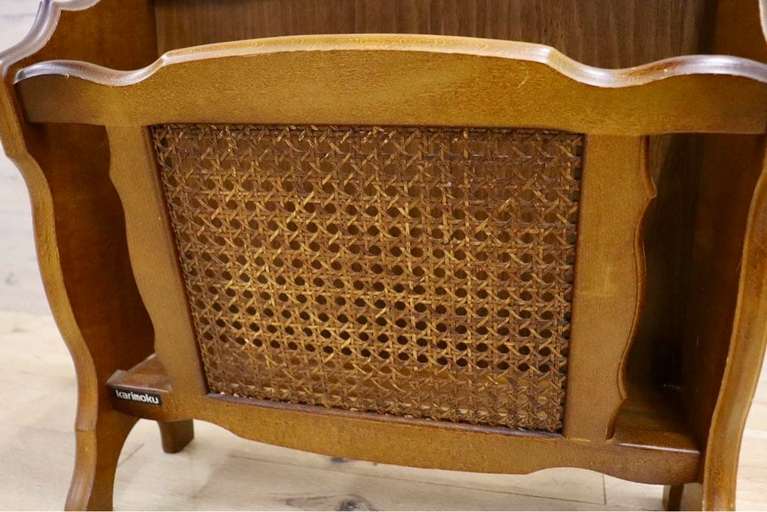 GMIK40○karimoku / カリモク コロニアル マガジンラック スリ