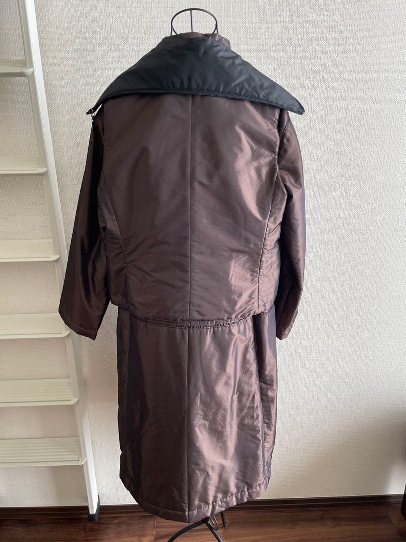 HIROKO KOSHINO ベスト付ロングコート　11号