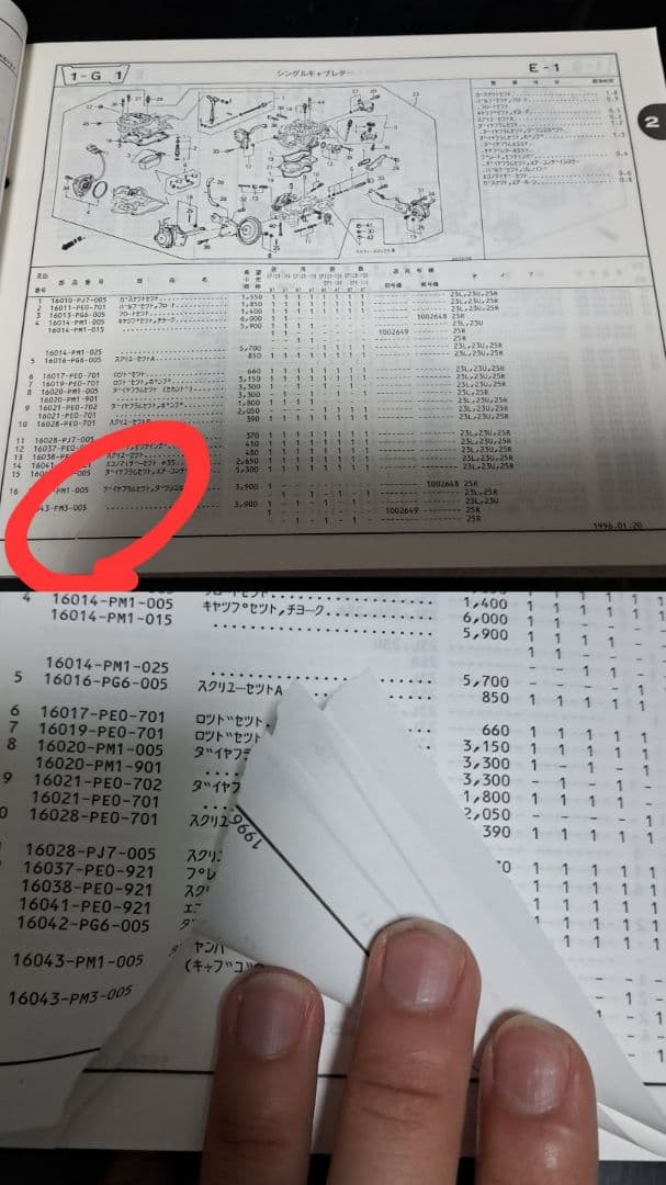 限界です　EFシビック グランドシビック　サービスマニュアル&パーツリスト