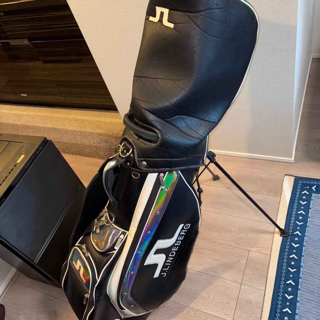 J.Lindeberg キャディバッグ ブラック/クラブ11本セット