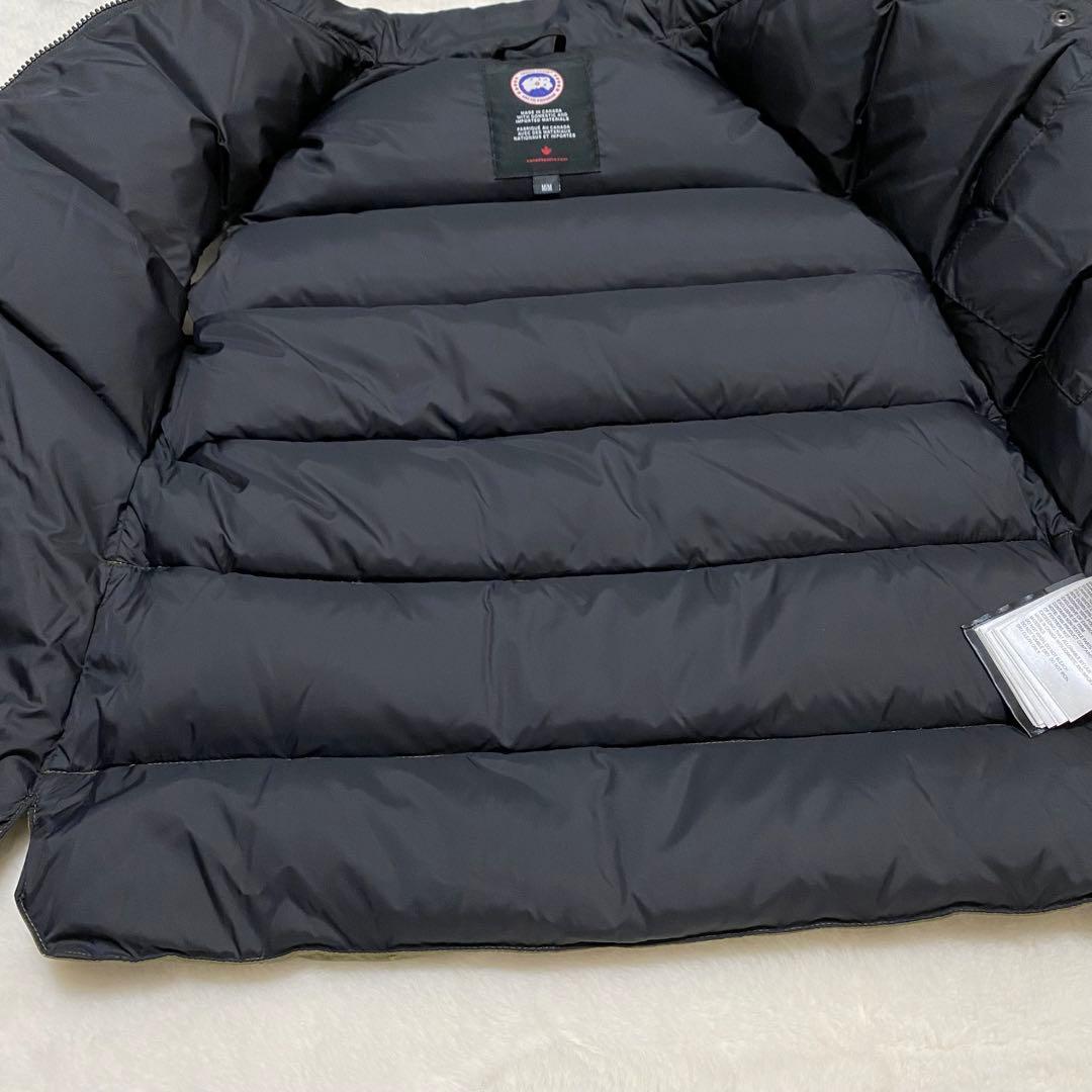 カナダグース　ダウンベスト　レディース　M カーキ