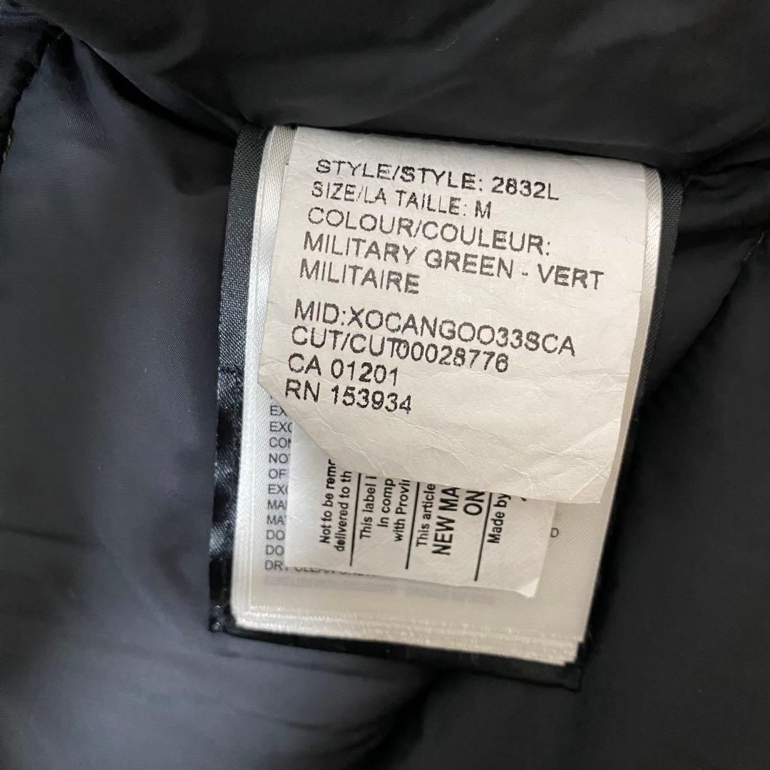 カナダグース　ダウンベスト　レディース　M カーキ