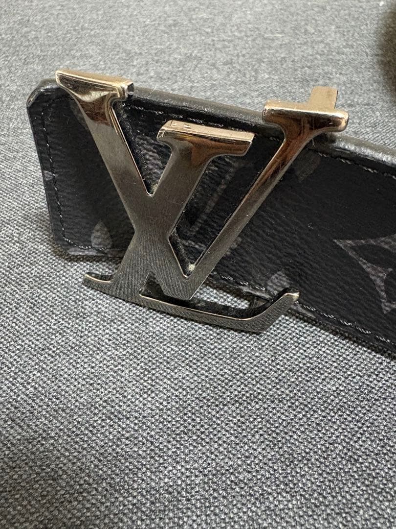 ヤヒ　ルイヴィトン ベルト モノグラム・エクリプス サンチュールLV