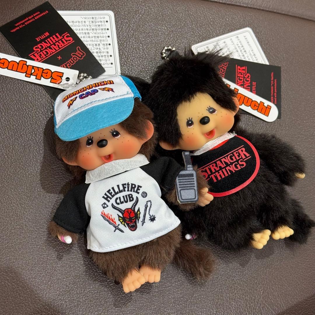 モンチッチ　ストレンジャーシングス　コラボ　キーチェーン　マスコット　ぬいぐるみ