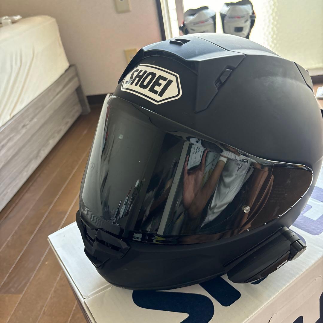 SHOEI フルフェイスヘルメット マットブラックM デイトナ付