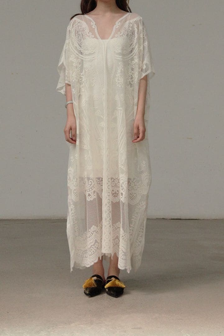 スーツ・フォーマル・ドレス mame kurogouchi 21SS curtain lace dress