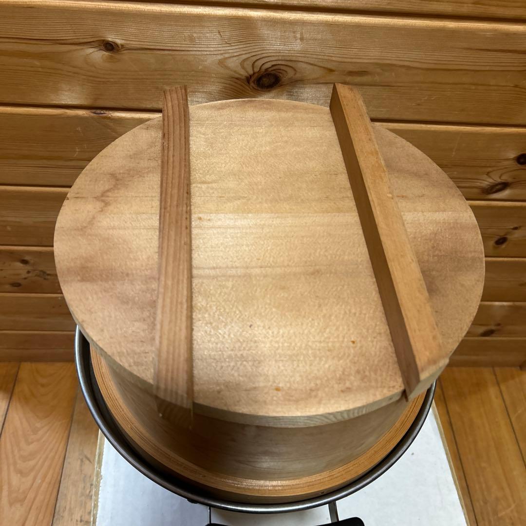 送料無料　和セイロ27㎝　鍋31㎝　蓋　すのこ付き