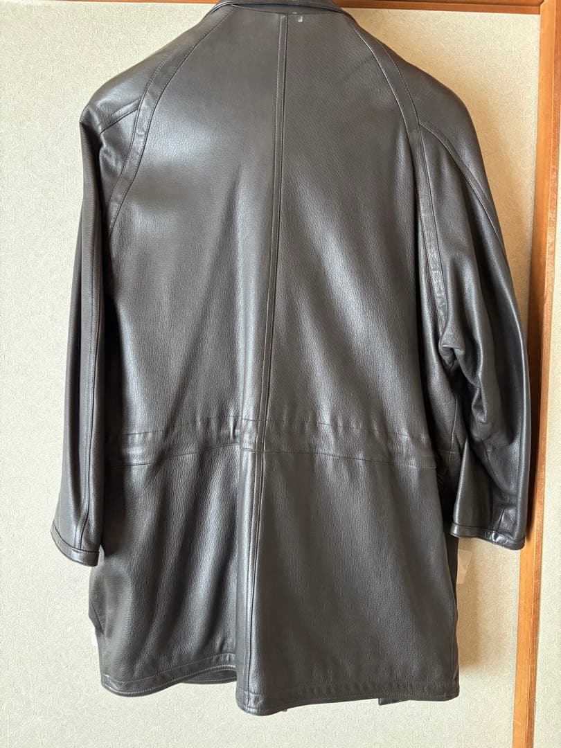 トリ　激レア美品M￼arelliマレリー最高品質　鹿革コート　ディアスキン