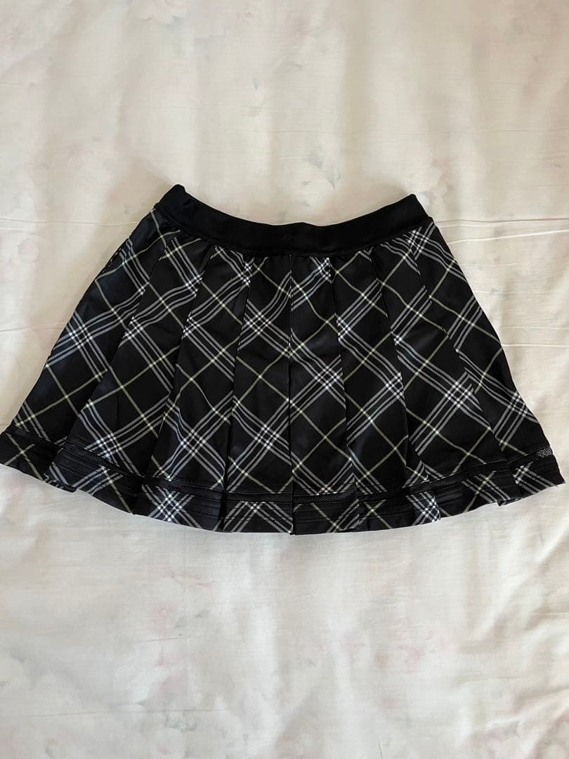 新品未使用・BabolaTバボラ テニスウェアセット ブラック/チェック