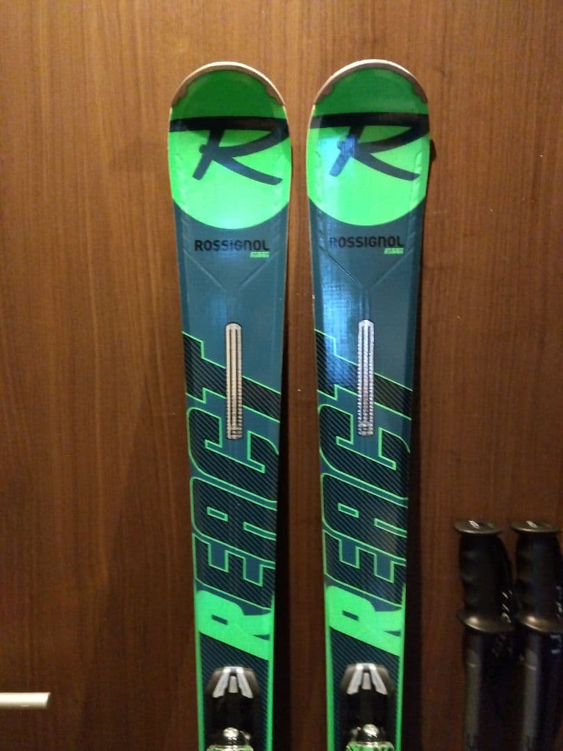 【ハイエンド】ROSSIGNOL 学生・男女兼用 スキーセット メンテ・WAX済