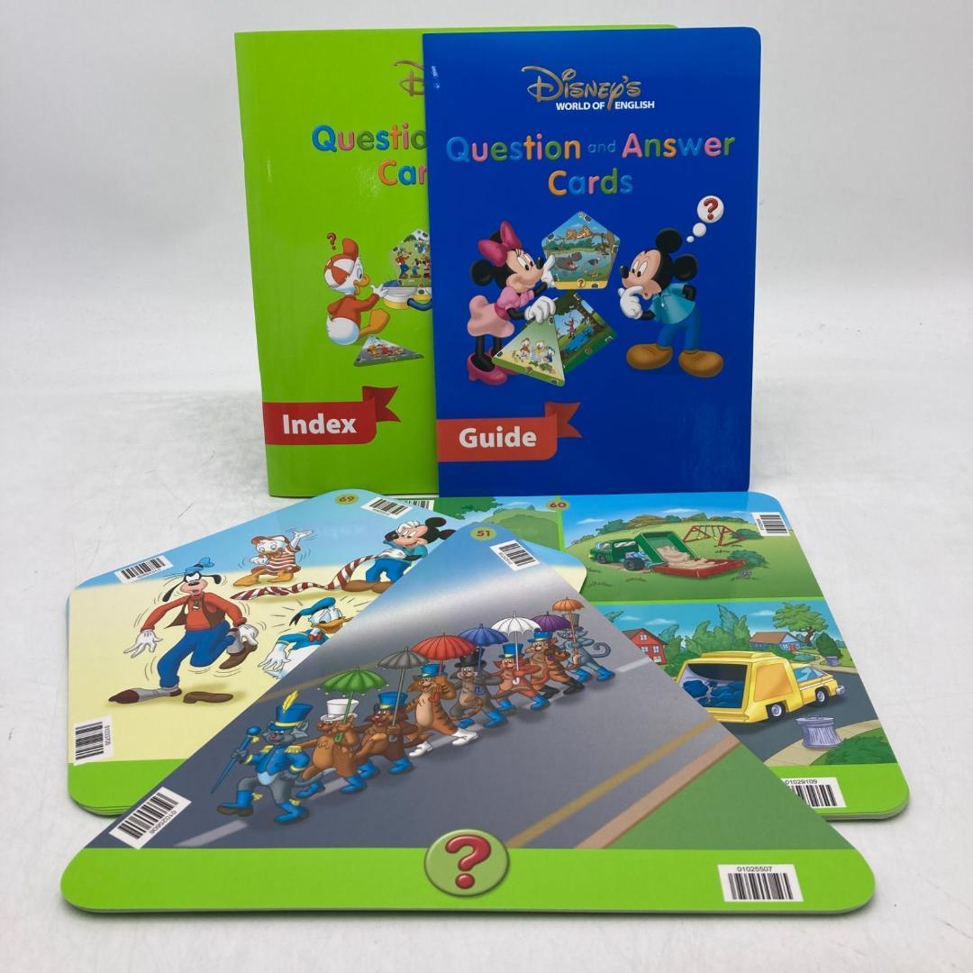 トークアロング・Ｑ＆Ａカード　ディズニー英語システム　DWE　504522