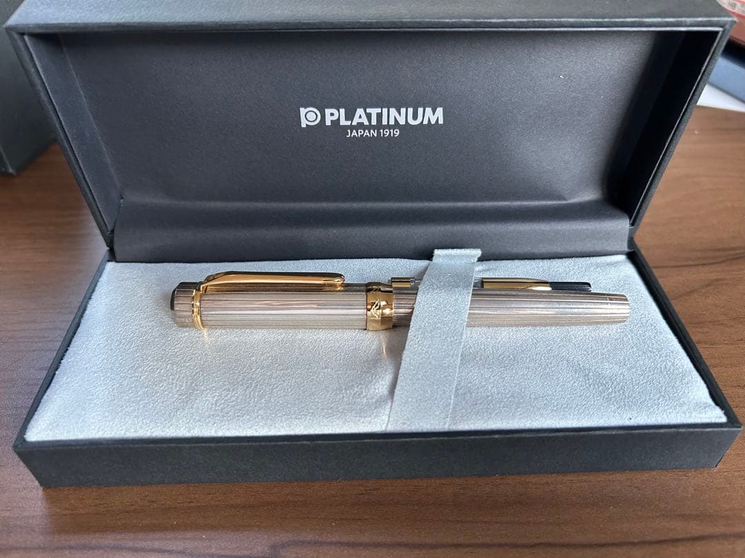 PLATINUM 銀無垢　万年筆