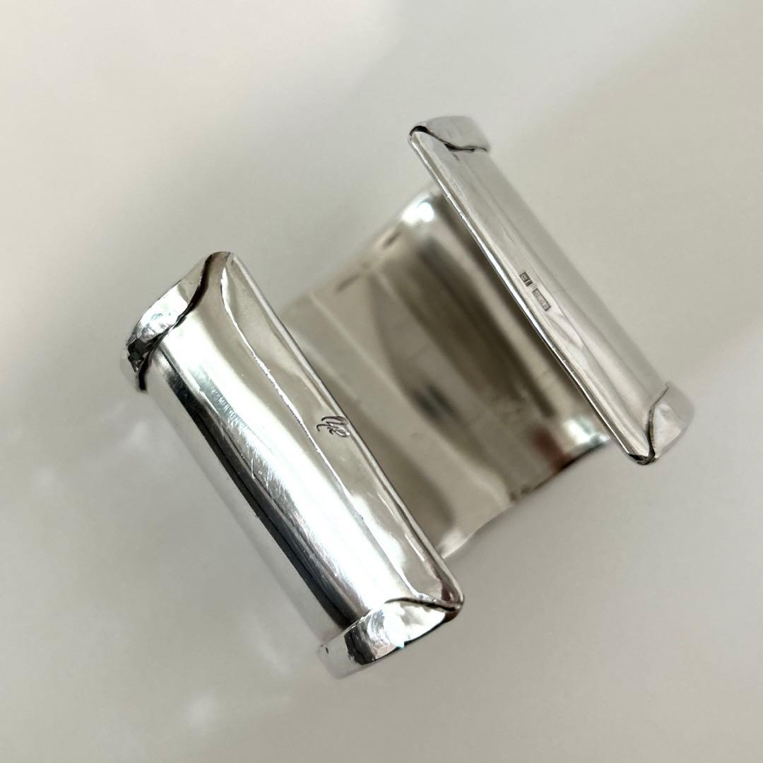 MARIA RUDMAN マリアルドマン　シルバーバングル　幅5cm