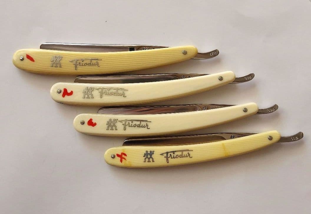 J.A. Henckels Friodur 西洋剃刀 書き込みあり まとめ売り