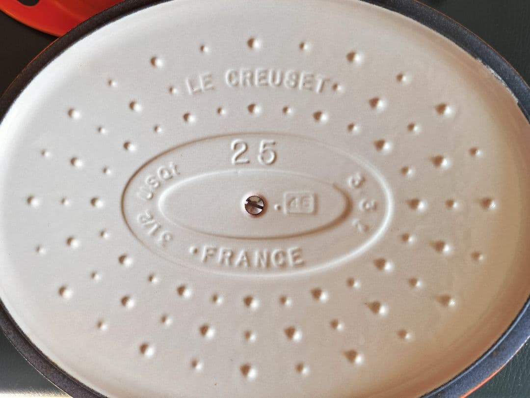 Le Creuset 両手鍋 オレンジ　25センチ