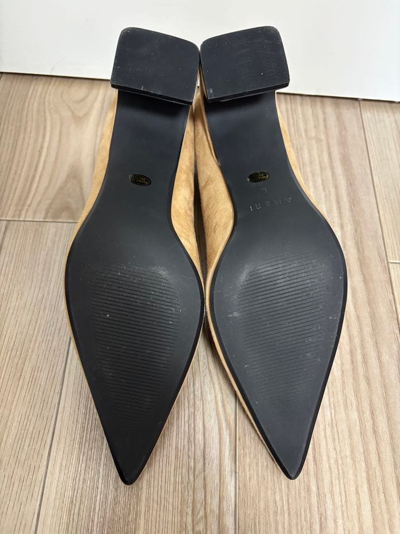 【未使用】Ameri MIZUBIKI RIBBON PUMPS Lサイズ