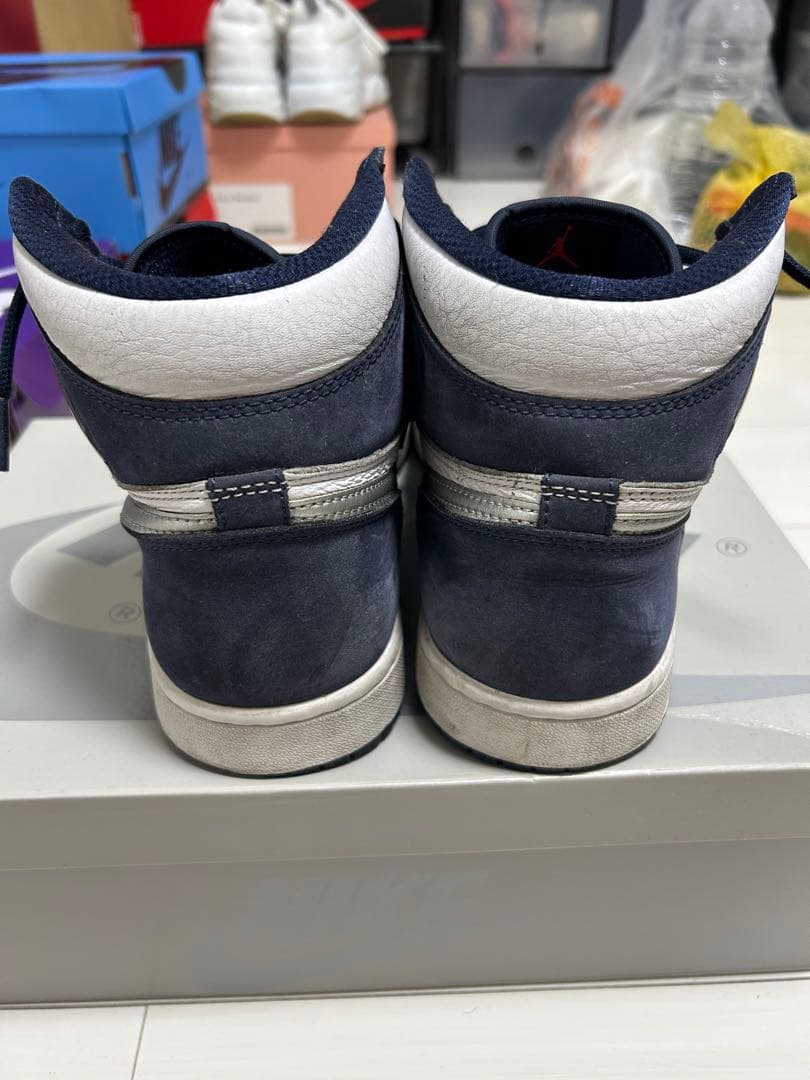靴 Air Jordan 1 High OG CO.JP Midnight Navy