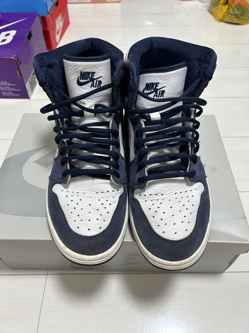 靴 Air Jordan 1 High OG CO.JP Midnight Navy