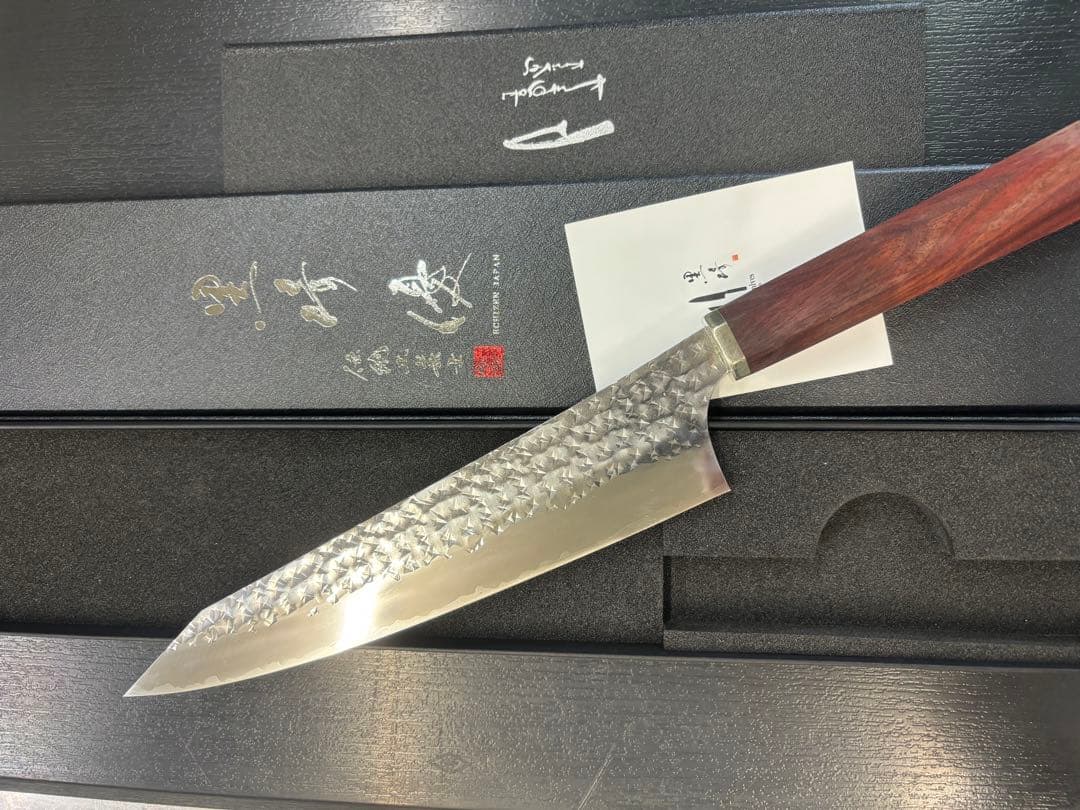 22000円値下げしました。黒崎優　閃光　鋭　SG2 210mm牛刀