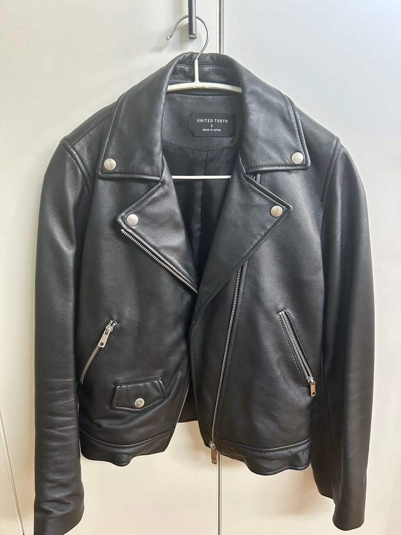 ※りーやん※UNITED TOKYO レザーライダースジャケット