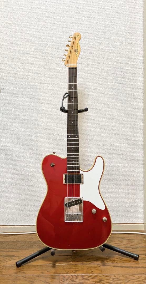 moon テレキャスタータイプレッド