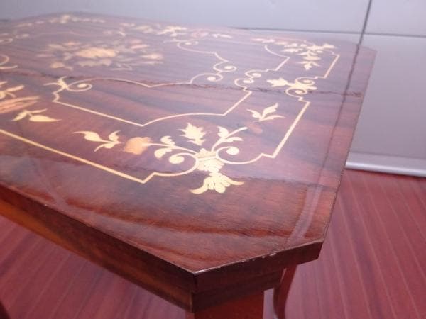 イタリア 象嵌 サイドテーブル コーヒーテーブル