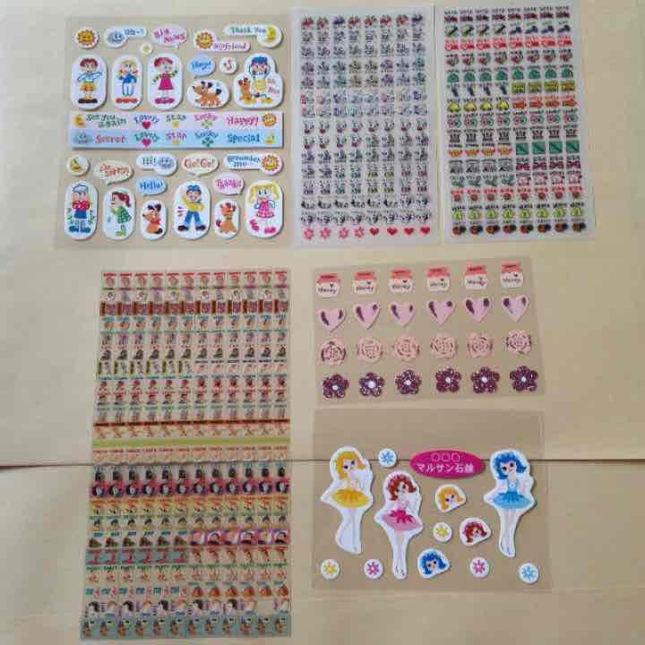 シール大量販売！ 組み合わせ自由 8枚で300円