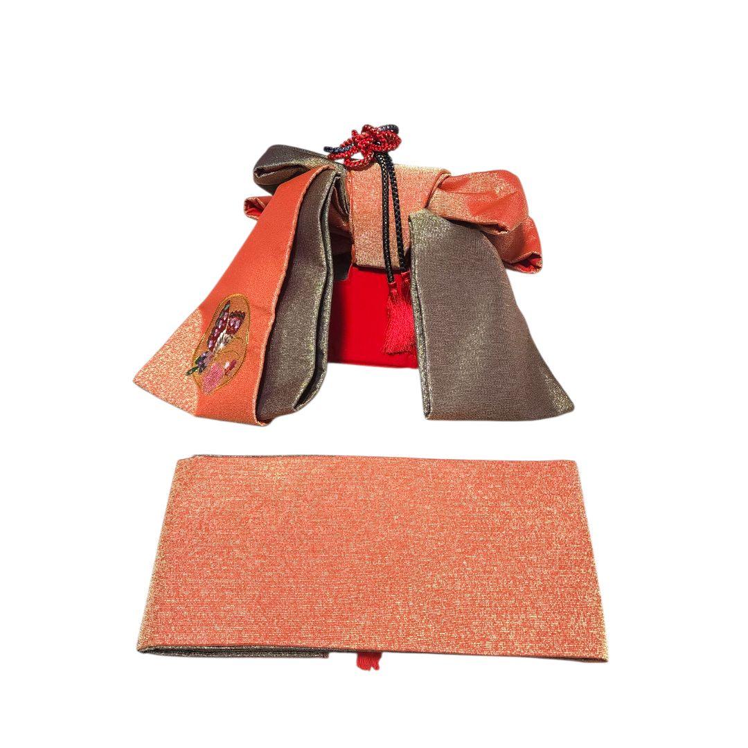 七五三 伝統的和服スタイル衣装　帯　子供用　きもの　つづれ　国産