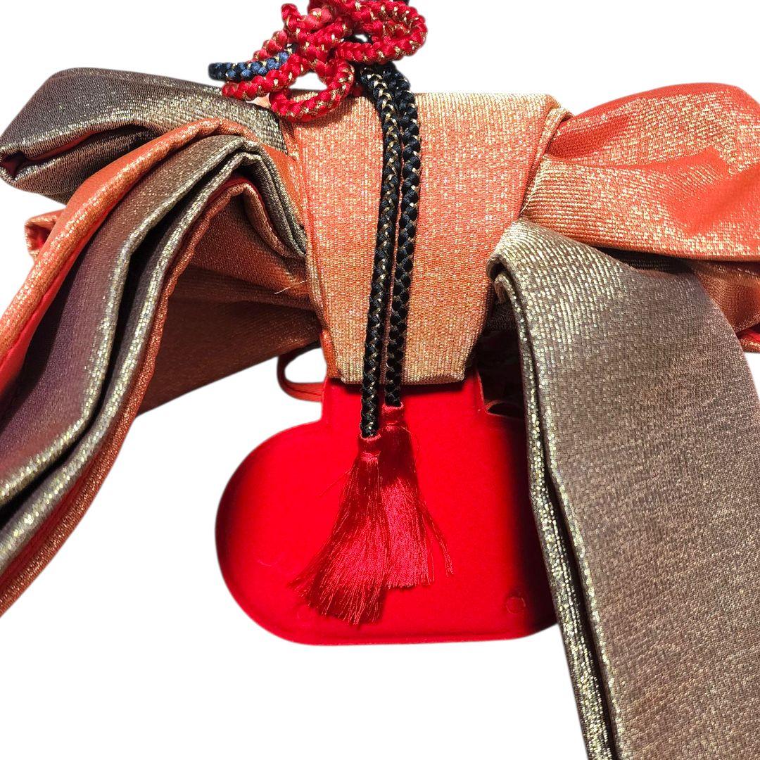 七五三 伝統的和服スタイル衣装　帯　子供用　きもの　つづれ　国産