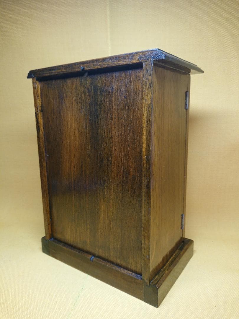 アクセサリーケース　天然木　置物　インテリア　工芸品　美術品　A3061