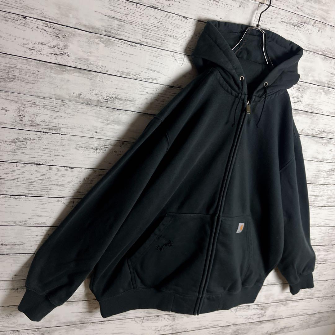 Carhartt◎XXXXL 超ビッグサイズ フルジップ パーカー D282