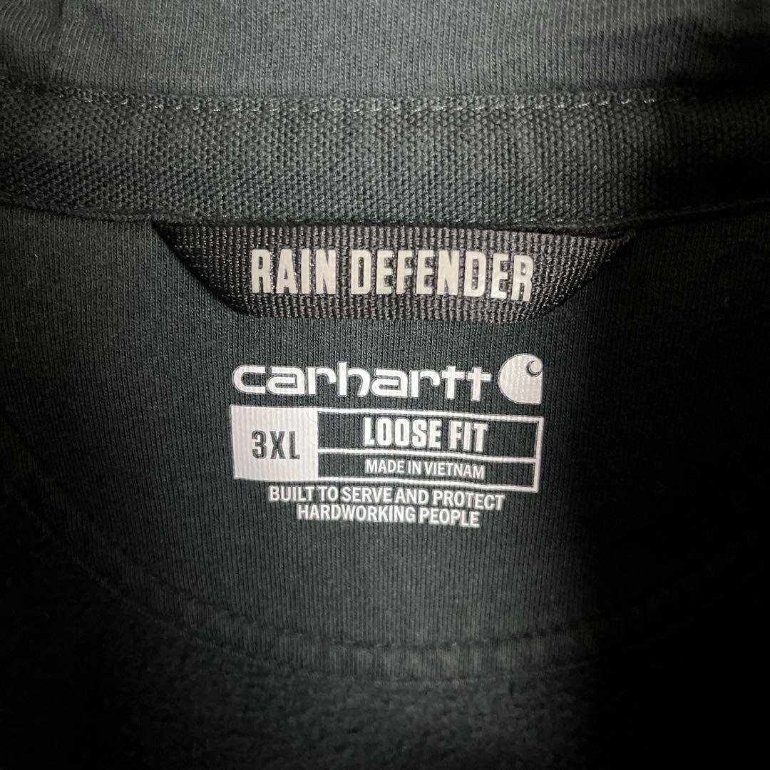 Carhartt◎XXXXL 超ビッグサイズ フルジップ パーカー D282