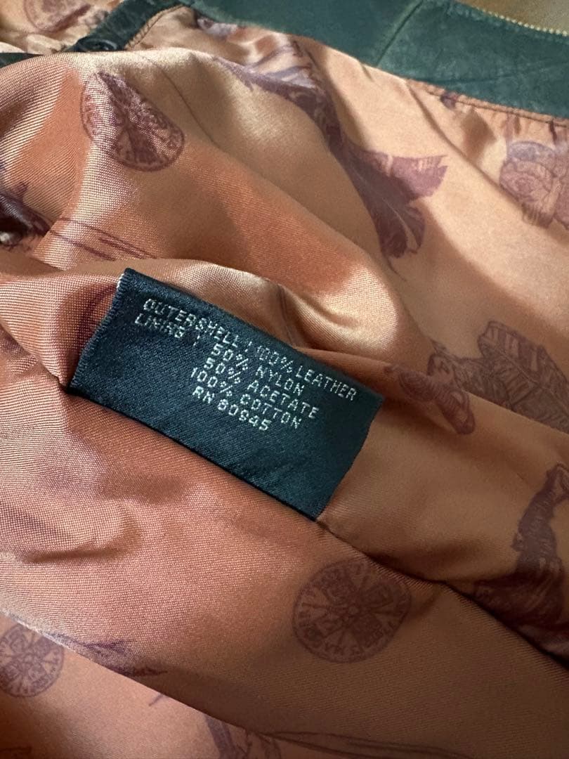 「レア」vintage PIRATE SURF リアルレザージャケット　本革