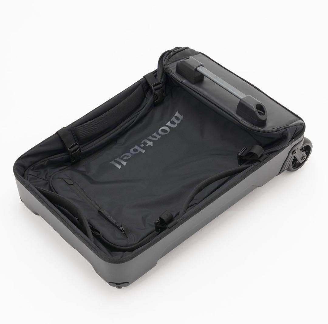 (最安値+新品未使用)mont-bell ウィーリーバッグ40 ブラック