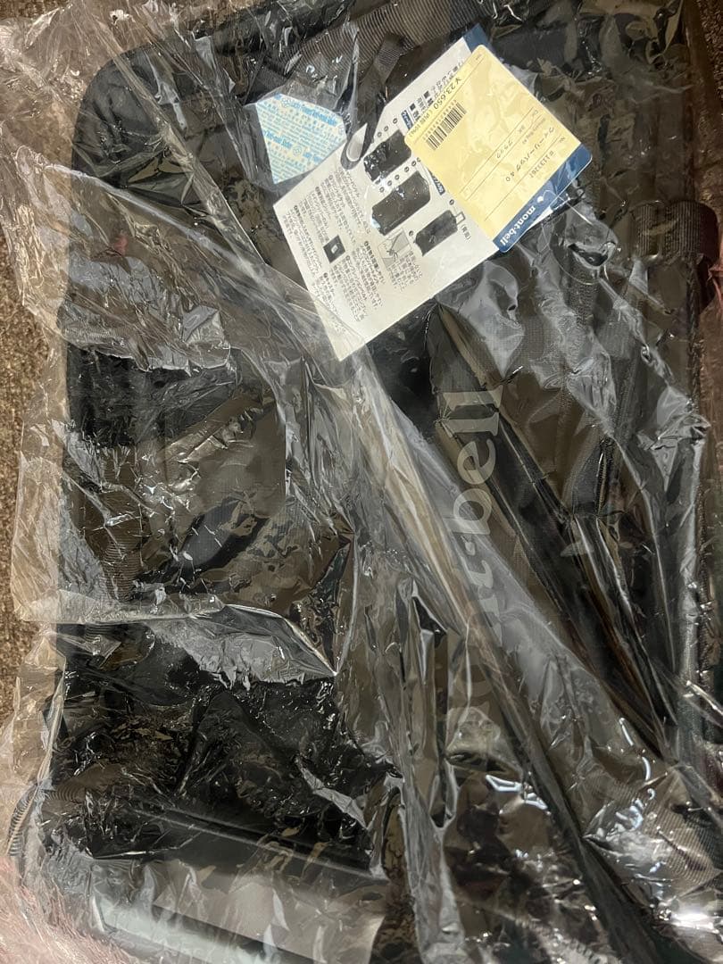 (最安値+新品未使用)mont-bell ウィーリーバッグ40 ブラック