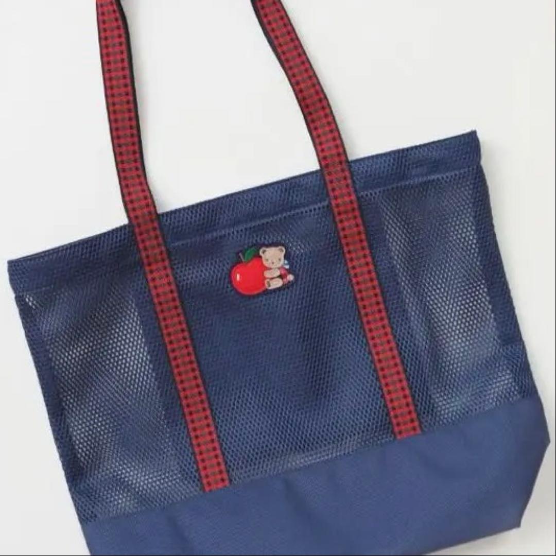 familiar ノベルティ　メッシュ　トートバッグ