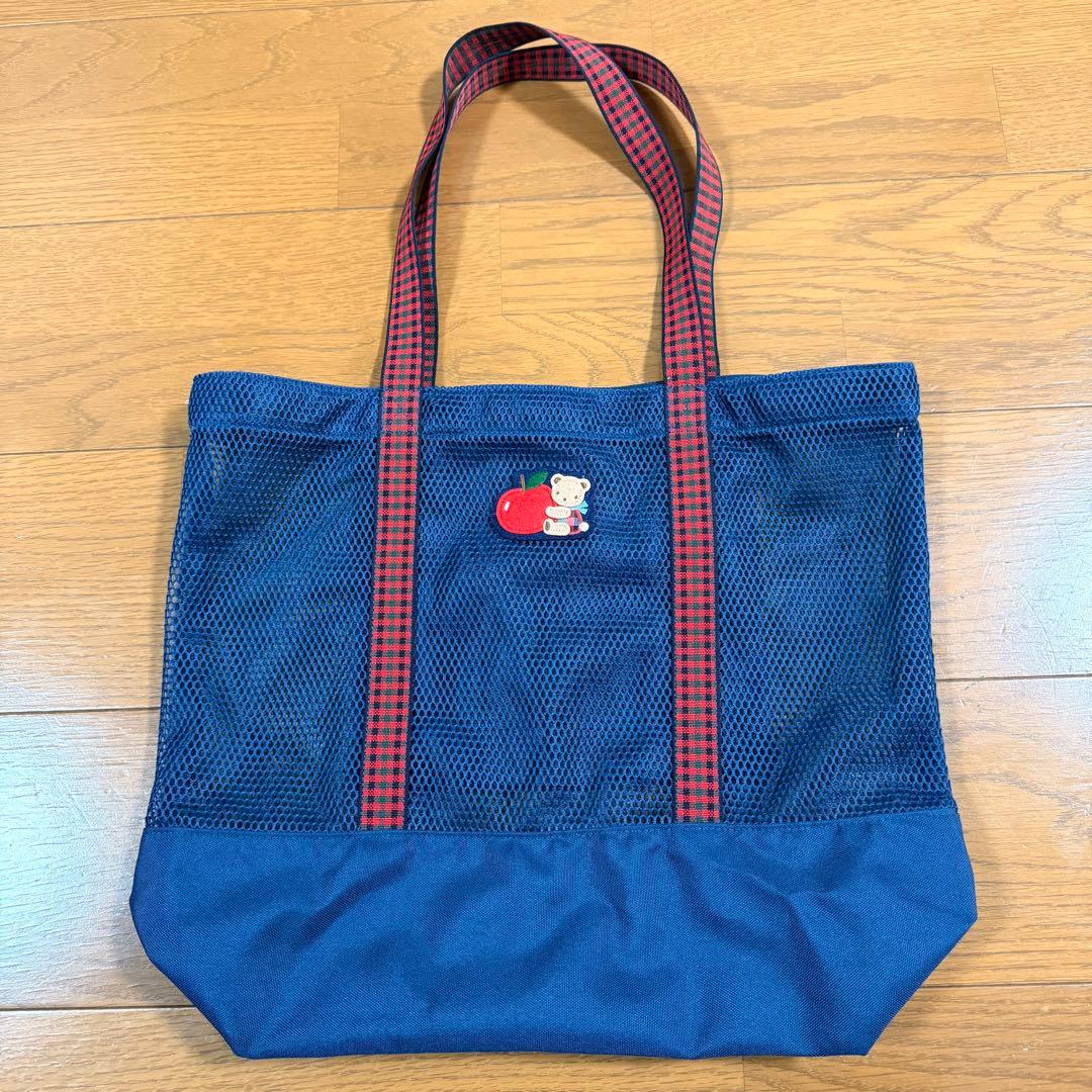 familiar ノベルティ　メッシュ　トートバッグ