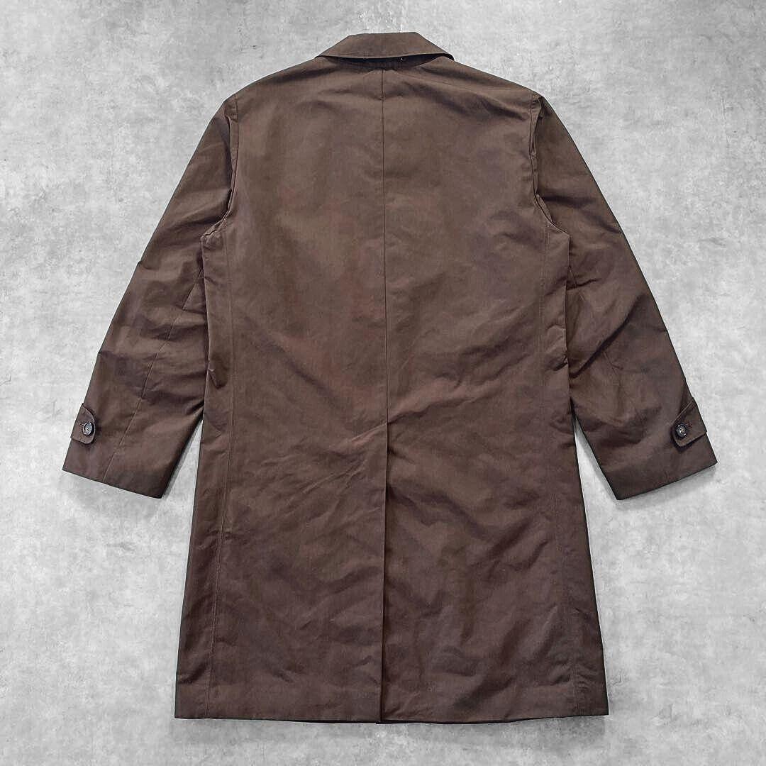 イタリア製 CORNELIANI ステンカラー コート L モカムース ブラウン