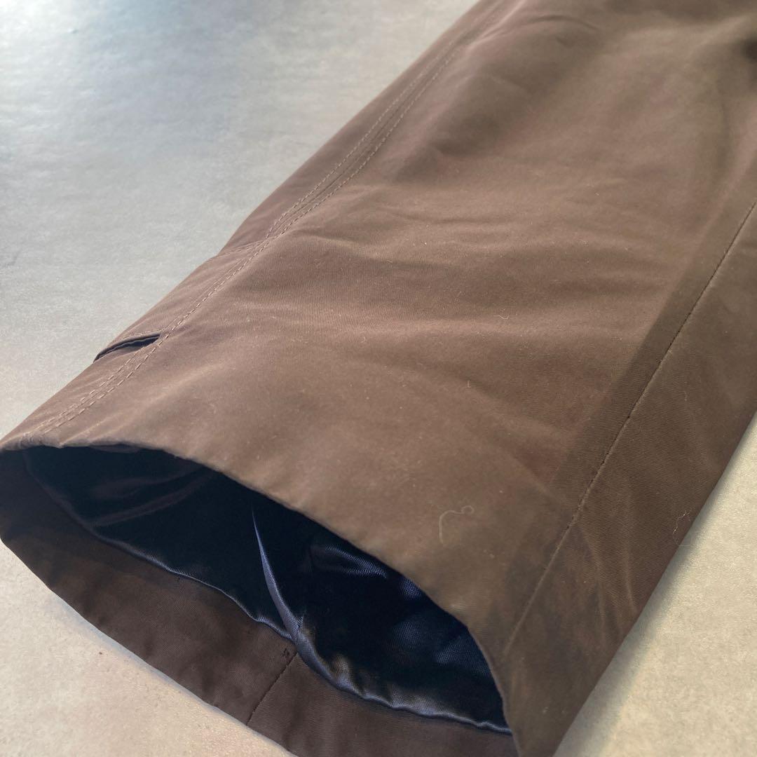 イタリア製 CORNELIANI ステンカラー コート L モカムース ブラウン