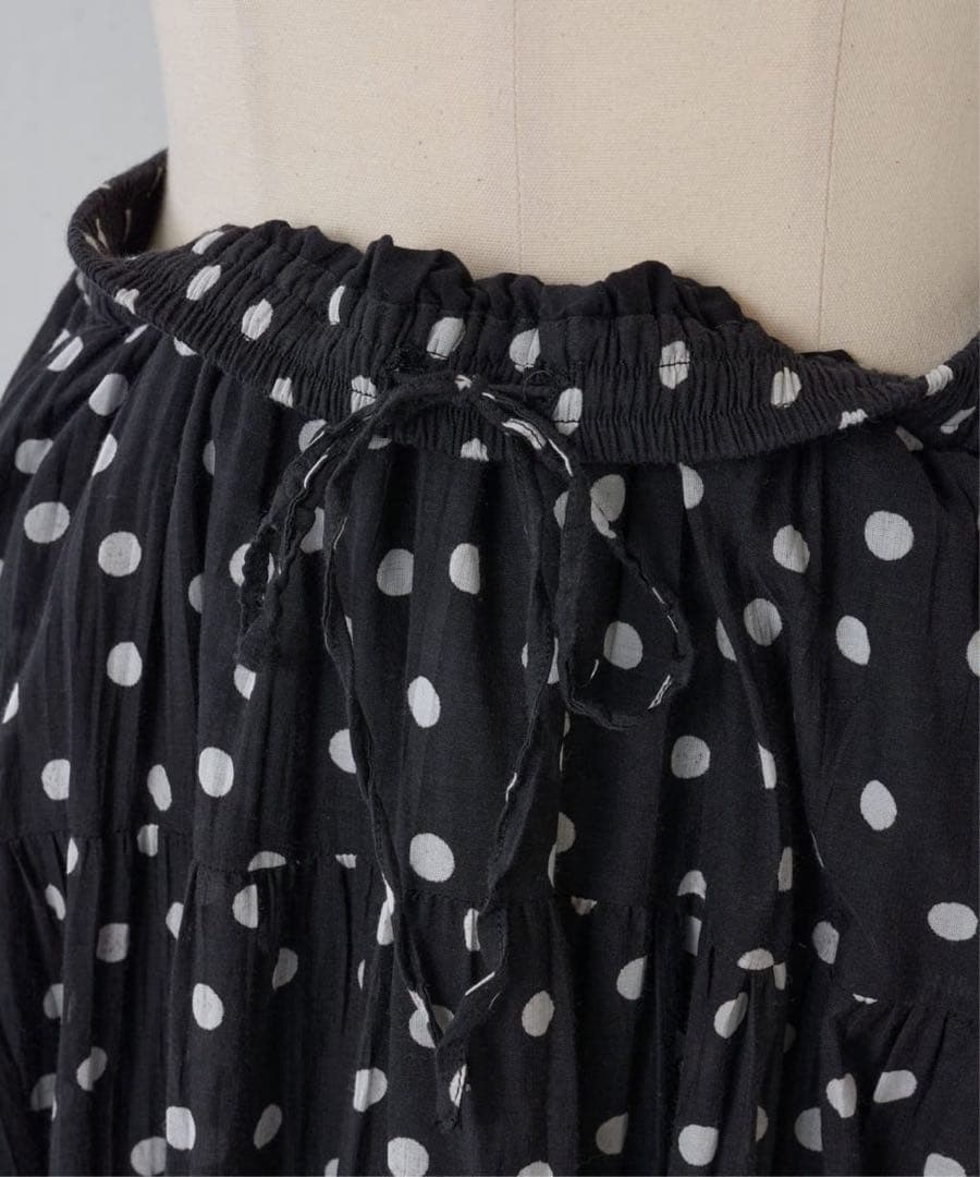 ビアズリー/BEARDSLEY リンクルドットスカート