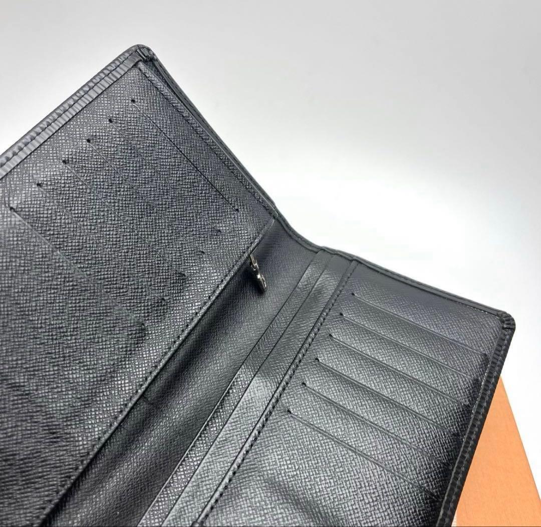 LOUIS VUITTON 長財布 エピ　ブラック レザー