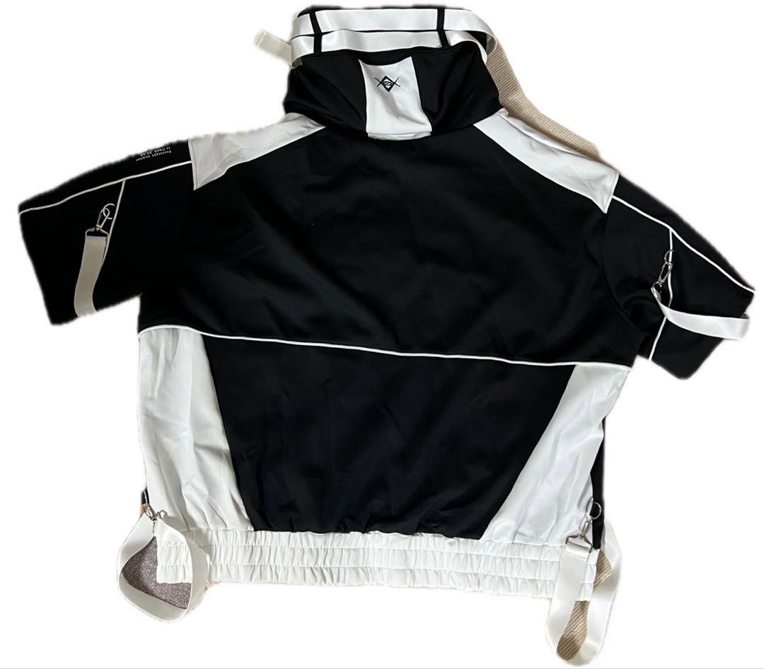 REFLEM レフレム サイバー切替ハーフスリーブジャージパーカー