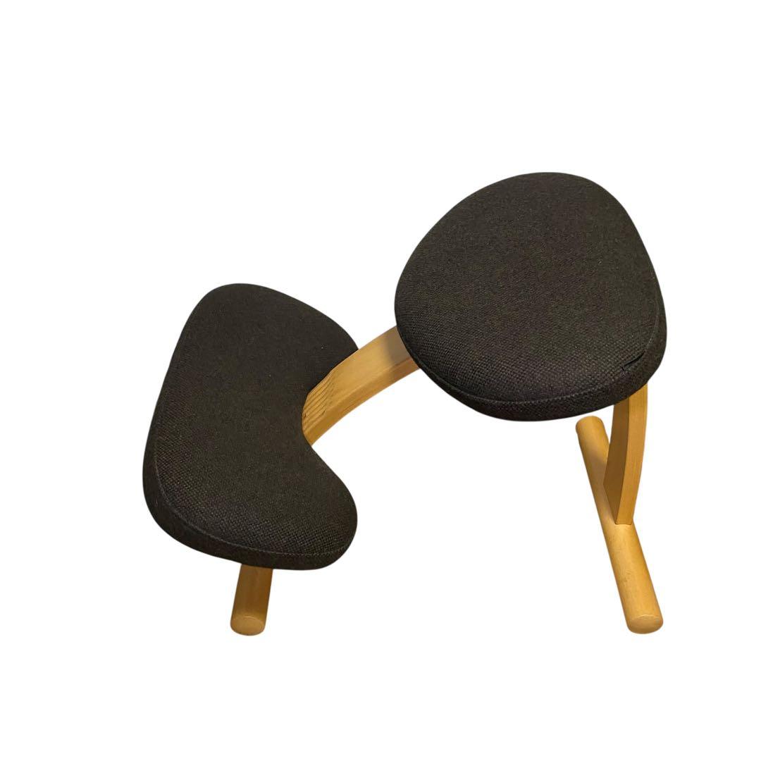 美品★バランスイージー 通常フレーム バランスチェア リボ社 腰痛対策 椅子