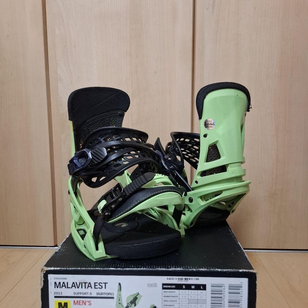 BURTON スノーボード ビンディング MALAVITA EST Mサイズ