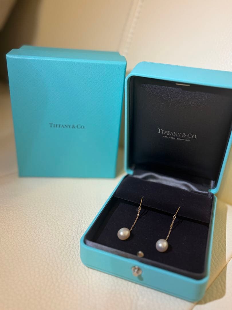 2/3限定価格Tiffany & Co. パールバイザ ヤード™ チェーンピアス